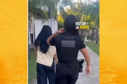 Vídeo: Advogada é presa em Santo Antônio de Jesus durante megaoperação contra o crime organizado
