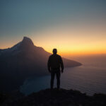 A montanha e o oceano