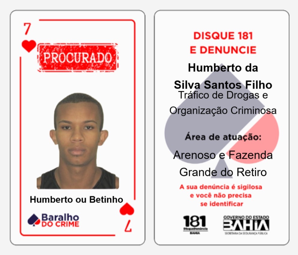 Baralho do Crime: líder foragido é preso no Rio em ação da Polícia Civil da Bahia