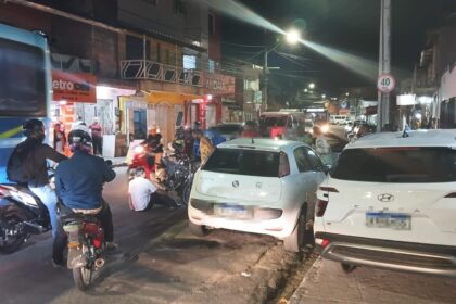 Colisão entre duas motocicletas mobiliza o Samu no bairro Andaiá, em Santo Antônio de Jesus