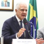 Deputado Julio Lopes (PP-RJ) em audiência pública da Comissão Externa sobre Pirataria
