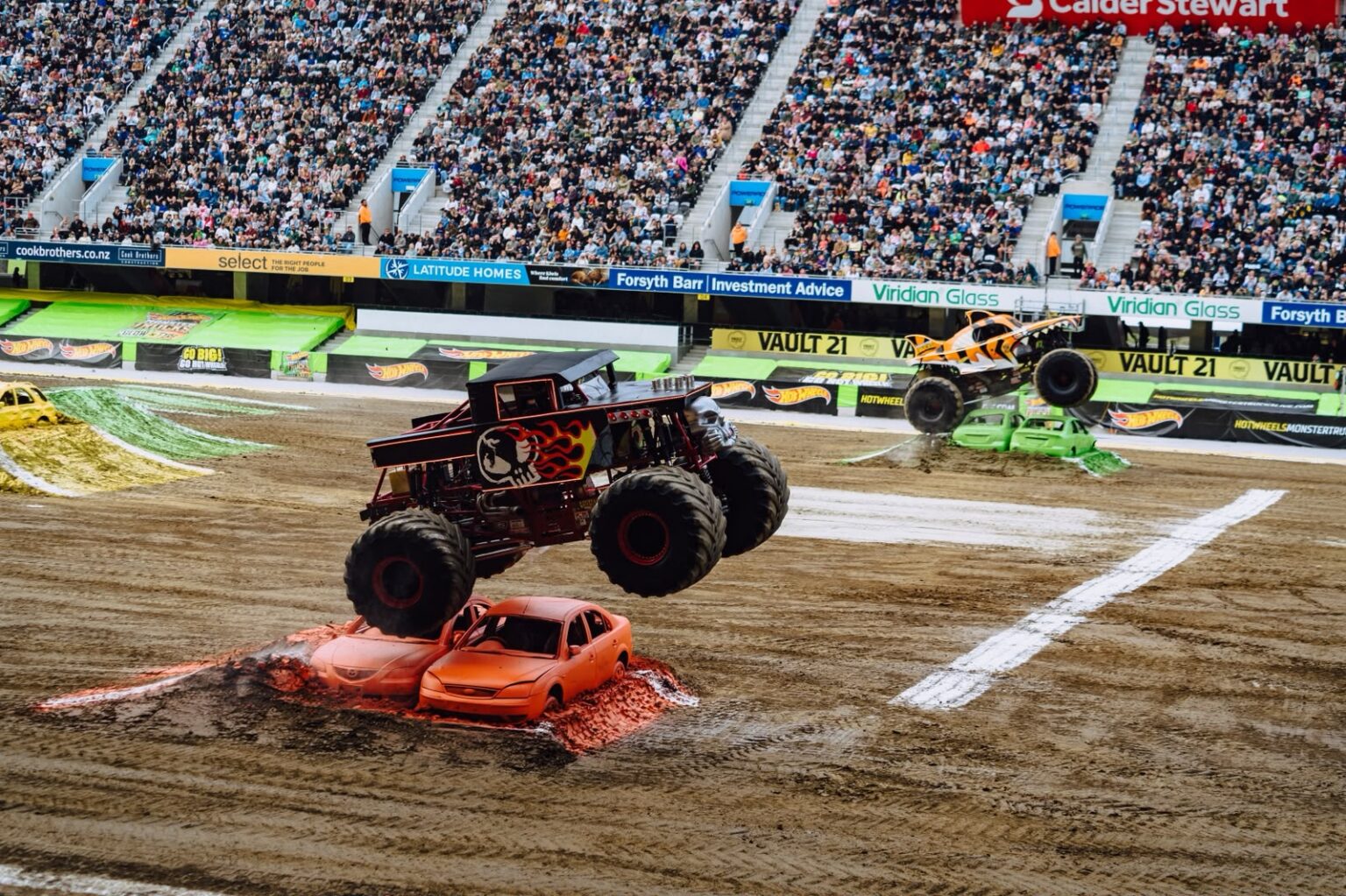 Hot Wheels Monster Trucks Live confirma estreia em Salvador em 2027