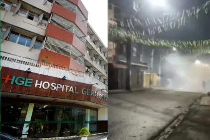 Jovem fica gravemente ferido após ser atingido por rojão durante “guerra de espadas” em Salvador
