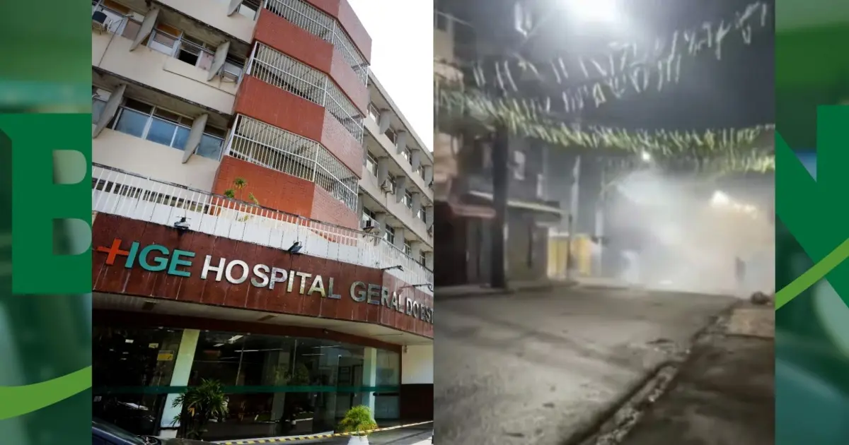 Jovem fica gravemente ferido após ser atingido por rojão durante “guerra de espadas” em Salvador