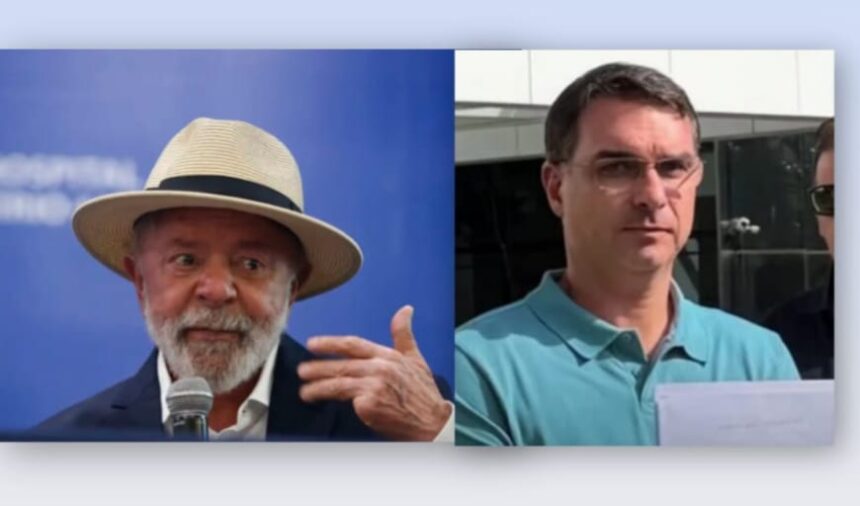 Pesquisa Quaest mostra Lula à frente de Flávio Bolsonaro
