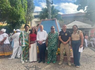 Polícia Civil participa de solenidade em homenagem às religiões de matriz ancestral em Juazeiro | SSP