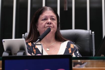 Deputada Laura Carneiro (PSD-RJ) no Plenário da Câmara dos Deputados