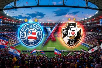 Bahia x Vasco: veja as escalações para o jogo na Fonte Nova