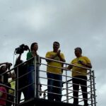 Flávio inicia campanha com pouco público
