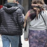 Frente fria associada a ciclone baixa temperatura no Sul do país