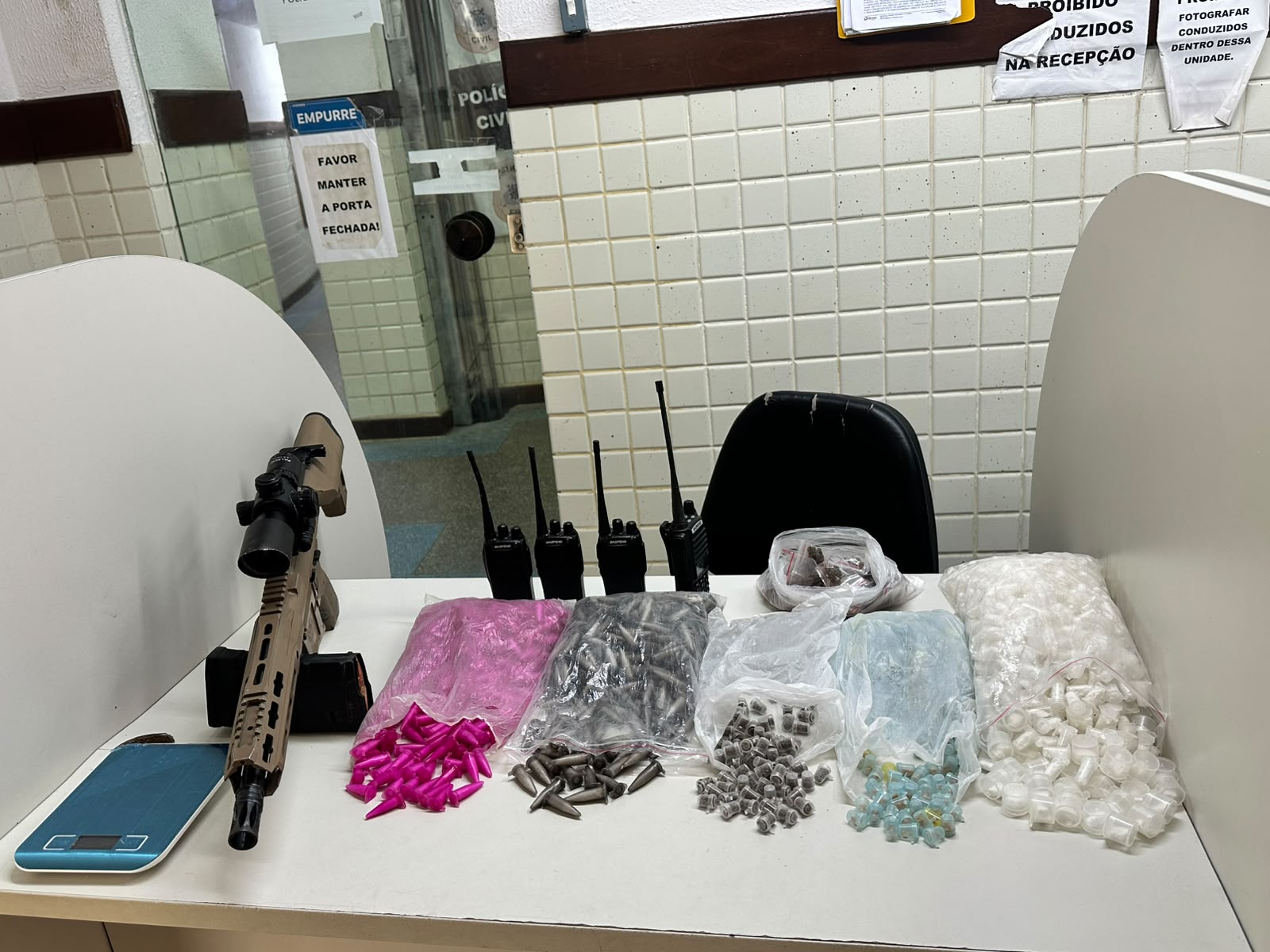 Polícia da Bahia apreende 22 armas por dia em 2026