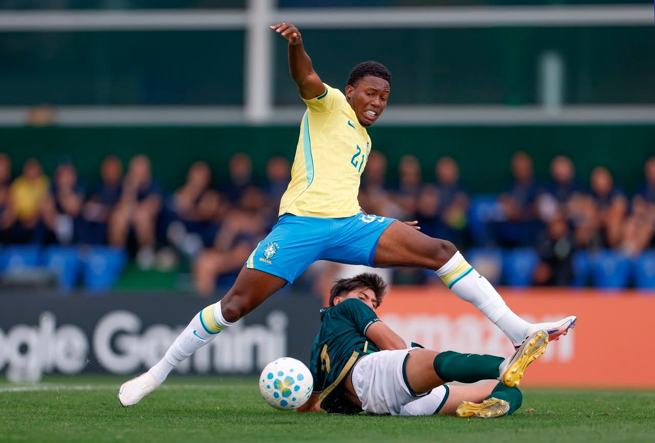 Seleção Brasileira Sub-20 derrota Bolívia por 2 a 0