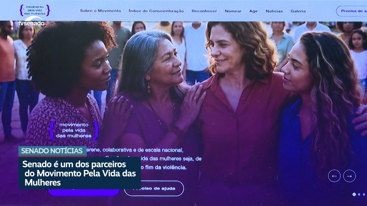 Senado participa do Movimento Pela Vida das Mulheres — Senado Notícias
