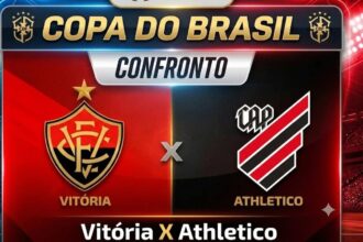 Vitória busca virada histórica contra o Athletico na Copa do Brasil