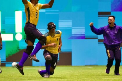 Brasil é hepatcampeão da Copa América de futebol de cegos em SP