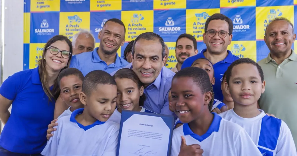 Prefeitura de Salvador autoriza reconstrução de escola em Cajazeiras por R$ 11,9 milhões