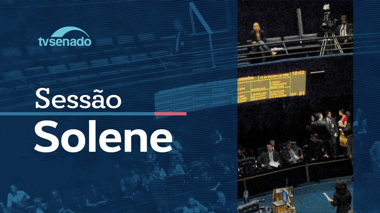 Ao vivo: sessão do Congresso celebra o Dia Mundial da Alimentação – 13/10/26 — Senado Notícias