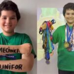 Baiano de 10 anos conquista 3° lugar em vestibular de Engenharia Mecânica