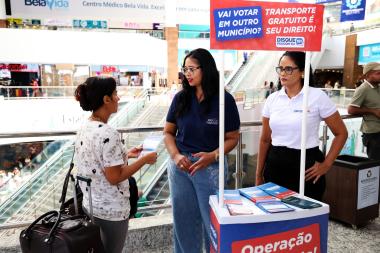Blitz orienta passageiros sobre gratuidade do transporte no segundo turno das Eleições 2026 | SJDH