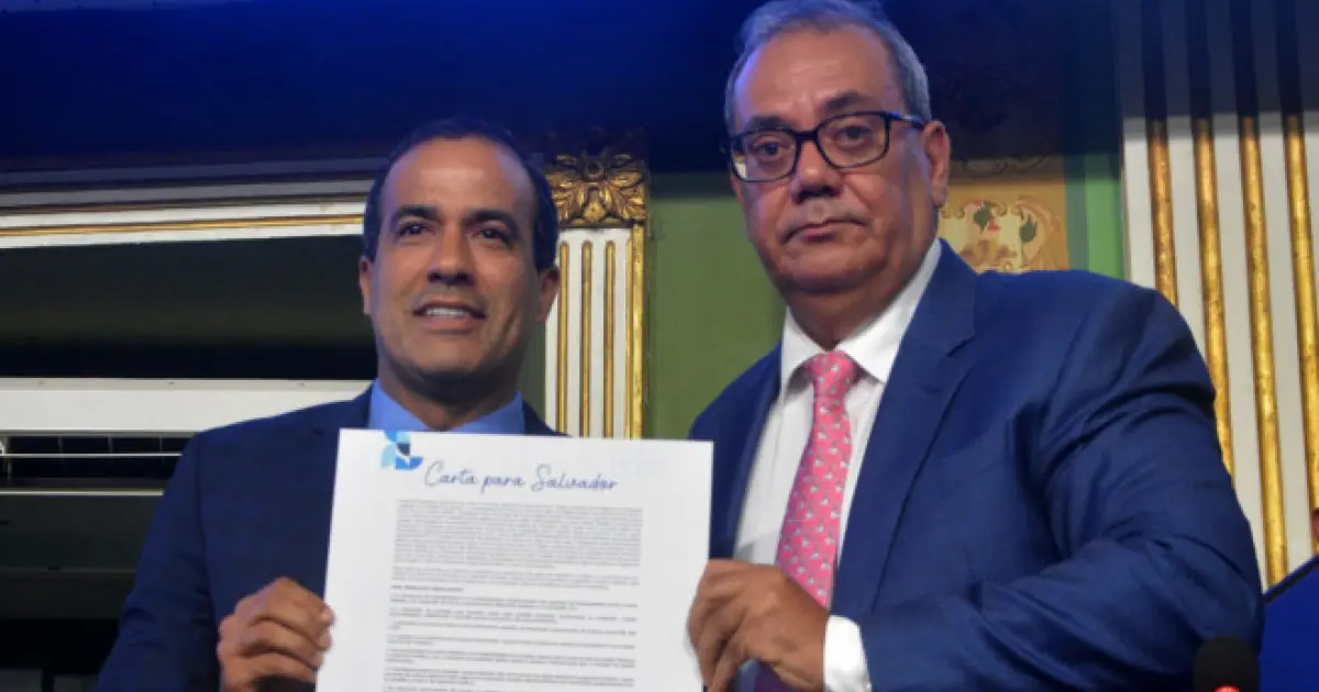 Carlos Muniz busca apoio de Bruno Reis para presidir Câmara de Salvador enquanto aguarda decisão do STF