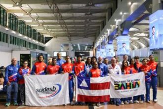 Delegação baiana embarca no 3º bloco para os Jogos da Juventude em Foz do Iguaçu | SUDESB