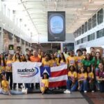 Delegação de atletas da Bahia embarca para competir nos Jogos da Juventude em Foz do Iguaçu (PR) | SUDESB