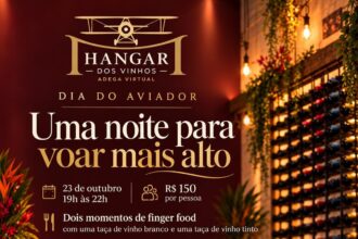 Hangar dos Vinhos celebra o Dia do Aviador