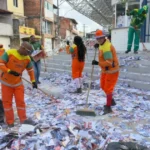 Operação pós-eleições mobiliza 1,5 mil agentes de limpeza em Salvador