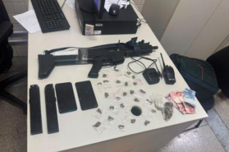PM apreende arma de fogo e drogas na Liberdade | SSP