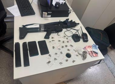 PM apreende arma de fogo e drogas na Liberdade | SSP