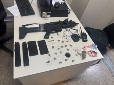 PM apreende arma de fogo e drogas na Liberdade | SSP